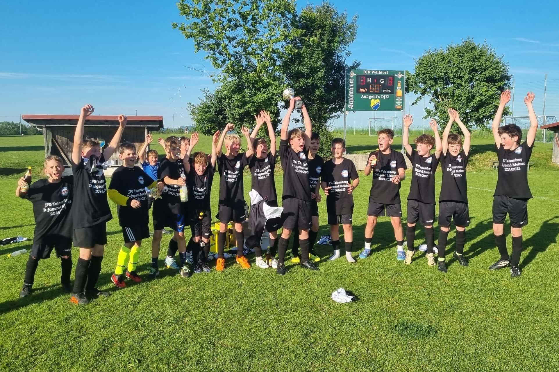 U13 der JFG Teisenberg Meister der Gruppe 3